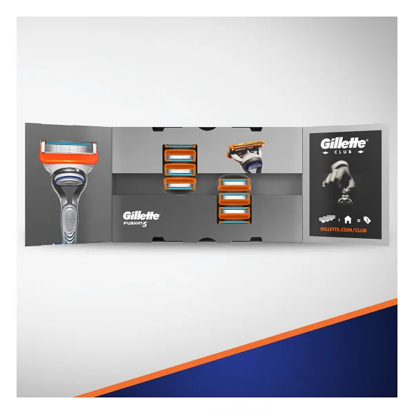 Gillette Fusion 5 8'li Yedek Tıraş Bıçağı - Görsel 6