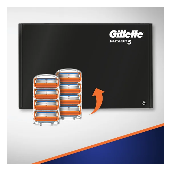 Gillette Fusion 5 8'li Yedek Tıraş Bıçağı - Görsel 8