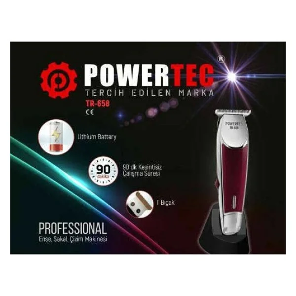Powertec Tr 658 Saç Kesme Makinesi - Görsel 10