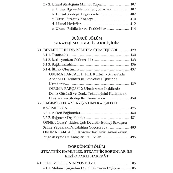 Stratejik Düşünme - Erol Mütercimler - Görsel 5