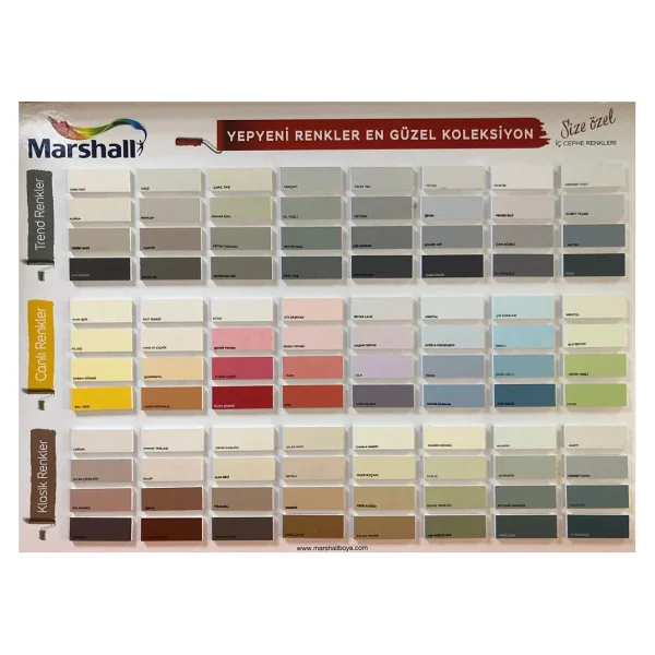 Marshall Maximum Silikonlu 7.5 Lt İç Cephe Boyası - Görsel 2