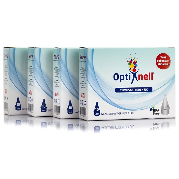 Optinell Nazal Burun Aspiratörü Yedek Uç 3 Kutu - X3 - Görsel 6