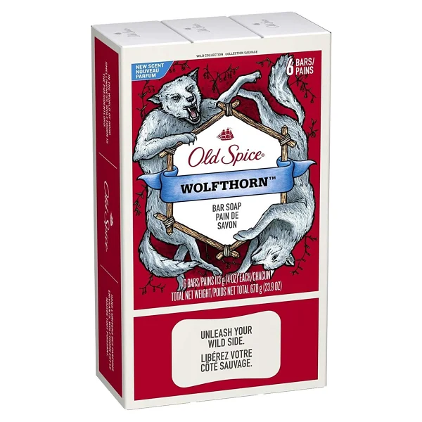 Old Spice W/C Wolfthorn 6'lı 113 Gr Sabun - Görsel 2