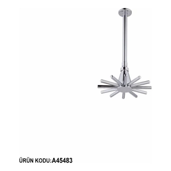 Artema Stella A45483 Duş Başlığı, 235 Mm, Tavandan - Görsel 4