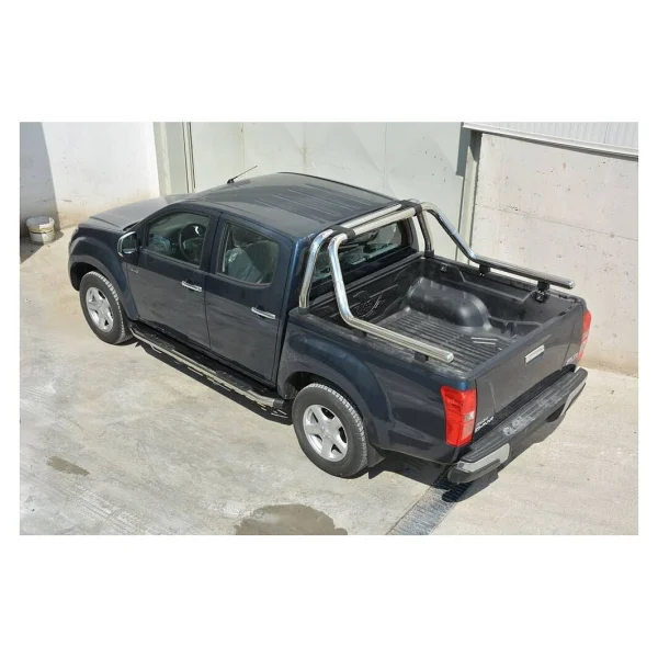 Omsa Isuzu D-Max Kobra Roll Bar Çap:60 Krom 2012 Ve Sonrası - Görsel 2