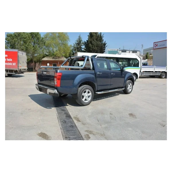 Omsa Isuzu D-Max Kobra Roll Bar Çap:60 Krom 2012 Ve Sonrası - Görsel 3