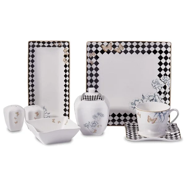 Korkmaz Link Collection A8573 28 Parça 6 Kişilik Kahvaltı Takımı - Görsel 3