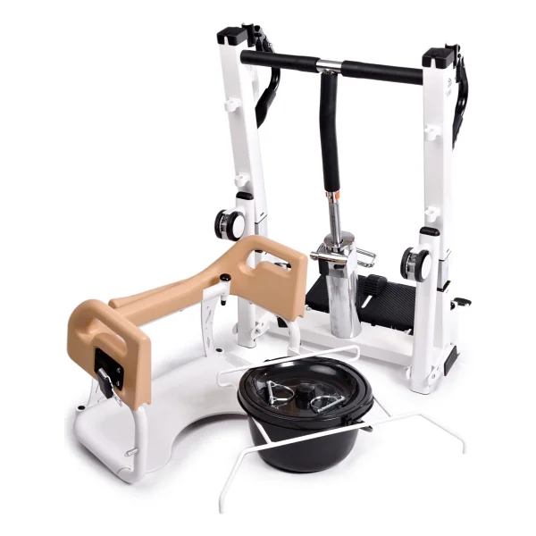 Comfort Plus Dm-160 Tuvaletli Ayak Pedallı Tekerlekli Sandalye - Görsel 3