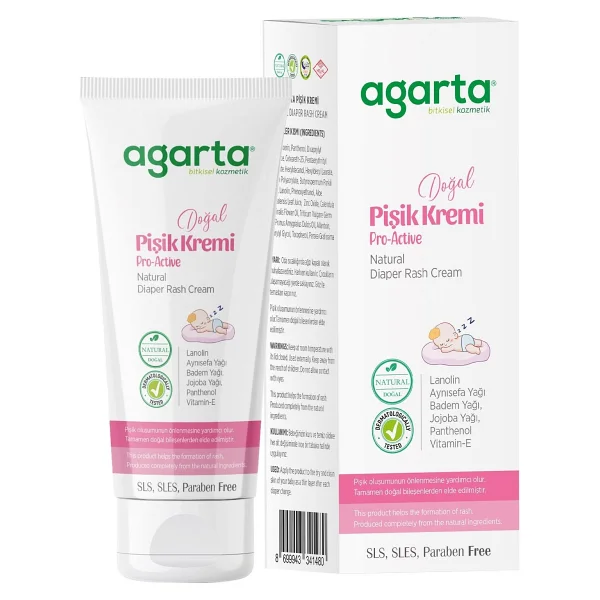 Agarta Doğal Pişik Kremi 100 Ml - Görsel 3