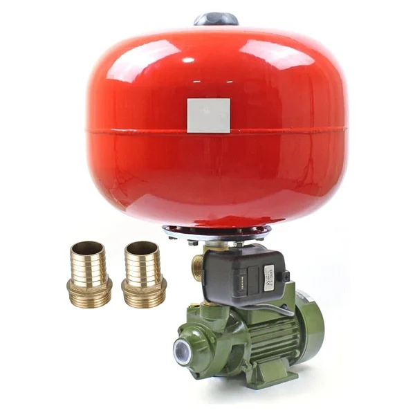 Schutzenger Qb60 0.75 Hp 24 Lt Tank Santrifüj Otomatik Hidrofor Pompa Paket Hidrofor 2 Kat 2 Daire Rekor Takımlı Fulset - Görsel 2
