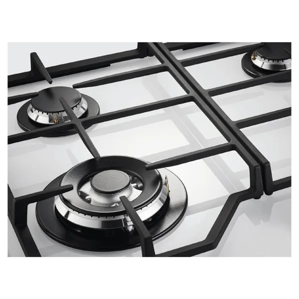 Electrolux KGG64362W Wok Gözlü Beyaz Cam Ankastre Ocak - Görsel 3