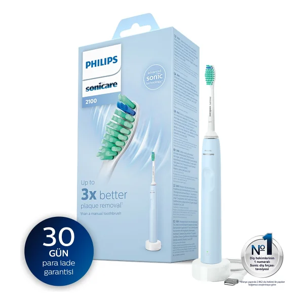 Philips Sonicare 2100 Hx3651 Şarjlı Diş Fırçası - Görsel 8