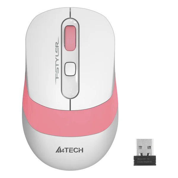 A4 Tech Fg10 Pembe Optik Kablosuz Mouse - Görsel 7