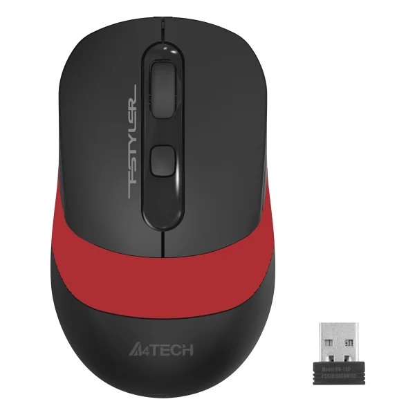 A4 Tech Fg10 Kırmızı Optik Kablosuz Mouse - Görsel 10