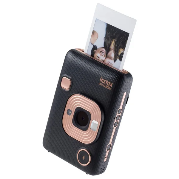 Instax Mini Liplay Box Dijital Fotoğraf Makinesi Siyah - Görsel 5