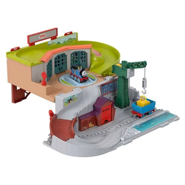 Thomas Ve Arkadaşları Taşınabilir Sodor Seti Hhn24 - Görsel 7