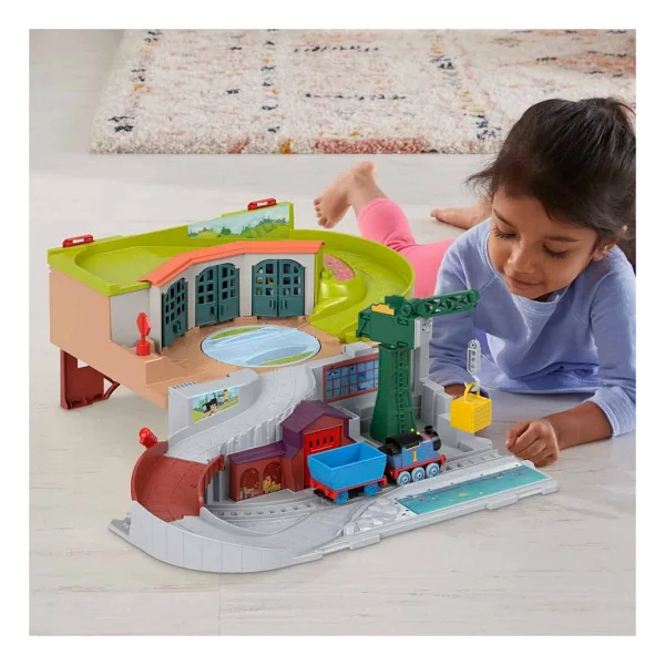 Thomas Ve Arkadaşları Taşınabilir Sodor Seti Hhn24 - Görsel 3