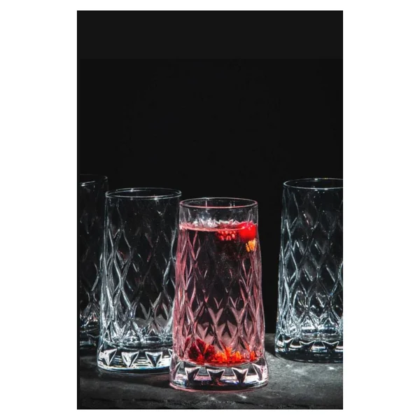 Paşabahçe Leafy 420855 345 Cc 8'li Meşrubat Bardağı - Görsel 3