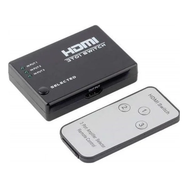 Alfais 4750 3 Giriş 1 Çıkış Kumandalı Hdmı Switch - Görsel 3