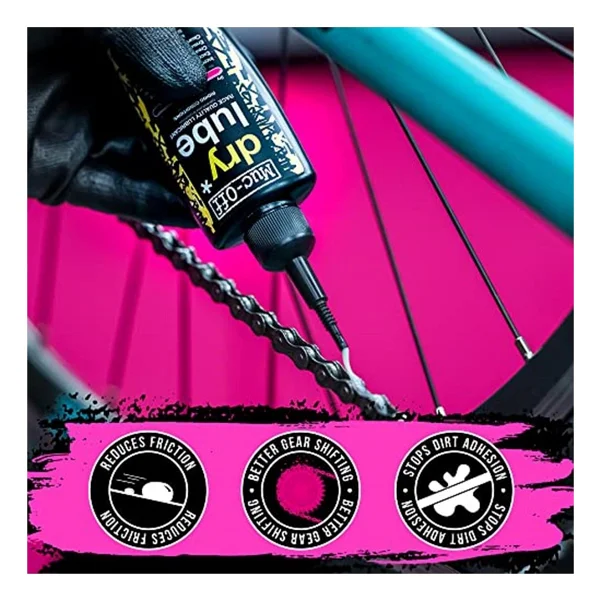 Muc-Off Dry Lube 120 Ml Motosiklet Zincir Yağı - Görsel 3