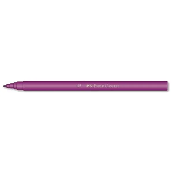 Faber-Castell 12'li Keçeli Kalem Seti - Görsel 2
