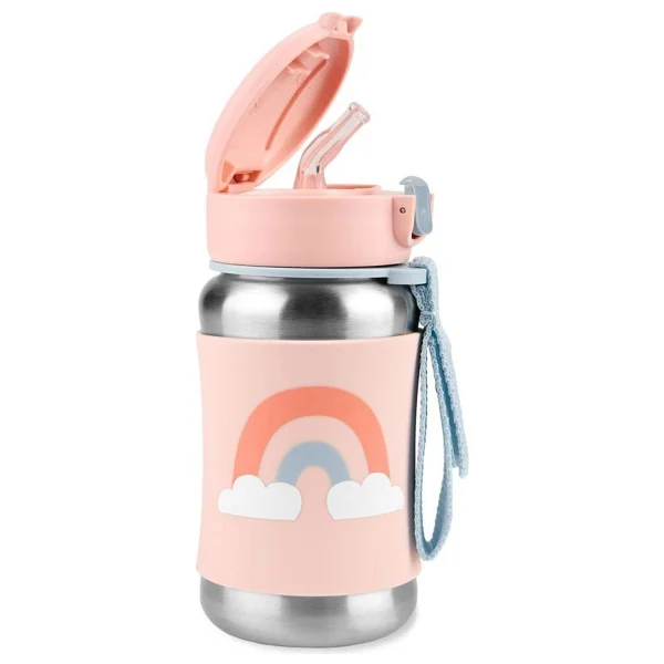 Skip Hop Spark Style 350 Ml Pipetli Paslanmaz Çelik Suluk - Görsel 7