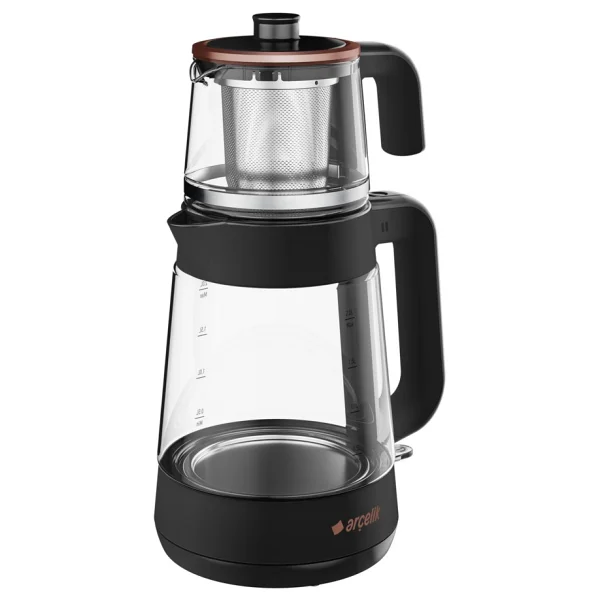 Arçelik Cm 6964 S Resital Siyah 1900 W Cam Çay Makinesi - Görsel 2