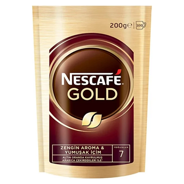 Nescafe Gold Granül Kahve 200 Gr Eko Paket - Görsel 2