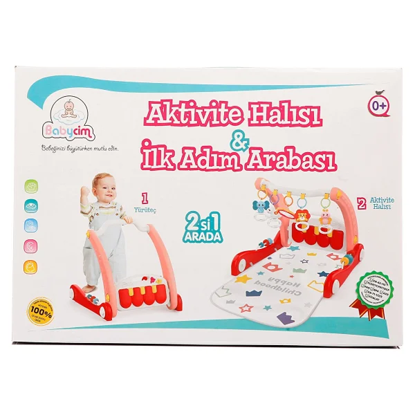 Babycim Aktivite Halısı & İlk Adım Arabası - Görsel 7