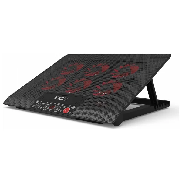 Inca Inc-601gms 6 LED Fanlı USB 2.0 7"-17" Laptop Soğutucu - Görsel 3
