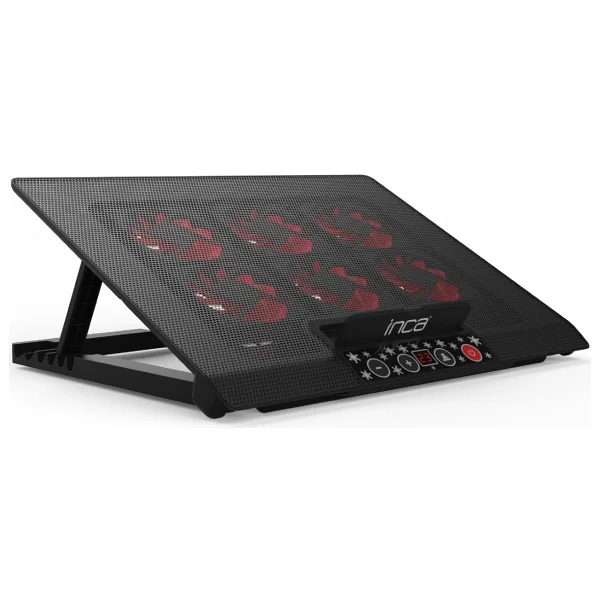 Inca Inc-601gms 6 LED Fanlı USB 2.0 7"-17" Laptop Soğutucu - Görsel 4