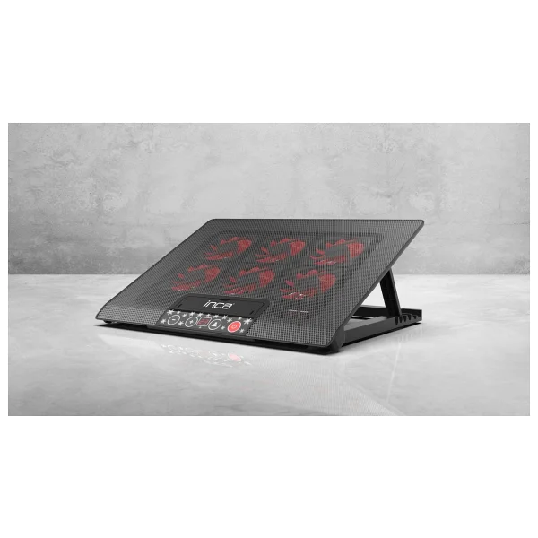 Inca Inc-601gms 6 LED Fanlı USB 2.0 7"-17" Laptop Soğutucu - Görsel 10