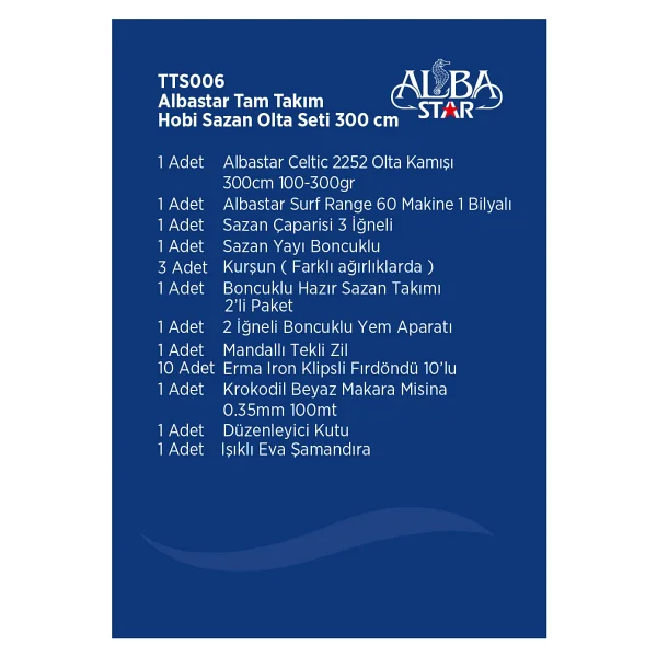 Alba Star Tts006 Tam Takım Hobi Sazan Olta Seti - Görsel 3
