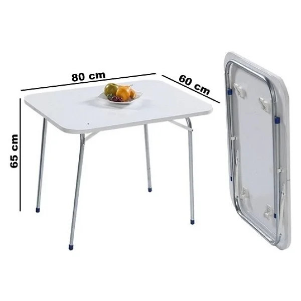 Eportatif Piknik Masası Ahşap Masa Balkon Masası Katlanır Masa 1030 - Görsel 6