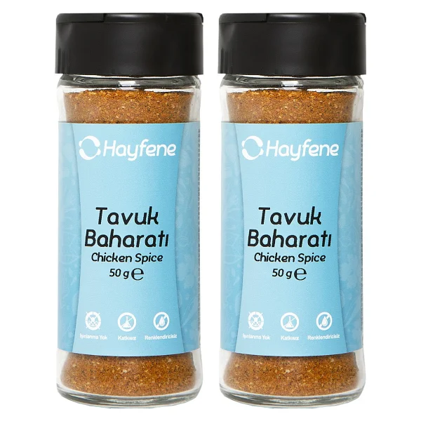 Hayfene 2'li Tavuk Baharatı 50 Gr Baharat Seti - Görsel 2