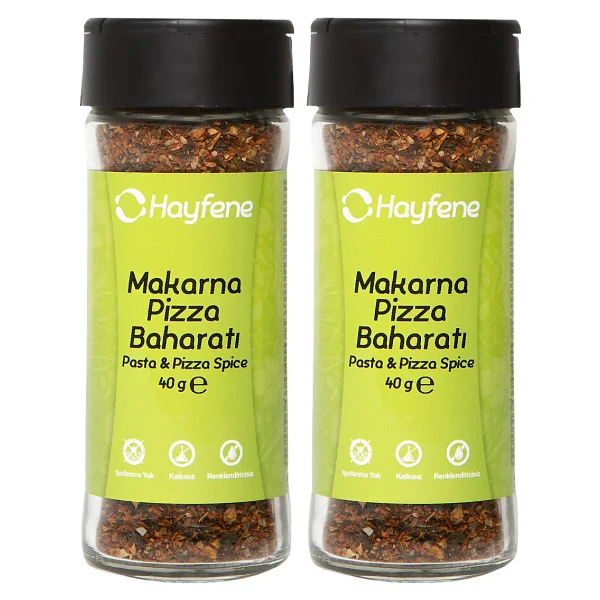 Hayfene 2'li Makarna & Pizza Baharat Seti - 80 Gr - Görsel 3
