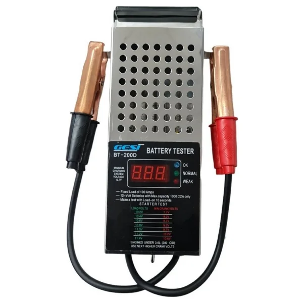 Gesi BT-200d Dijital Akü Test Cihazı - Görsel 5