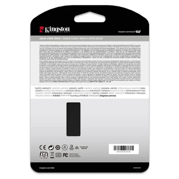 Kingston Kc600 Skc600/2048g Sata 3.0 2.5" 2 TB SSD - Görsel 5