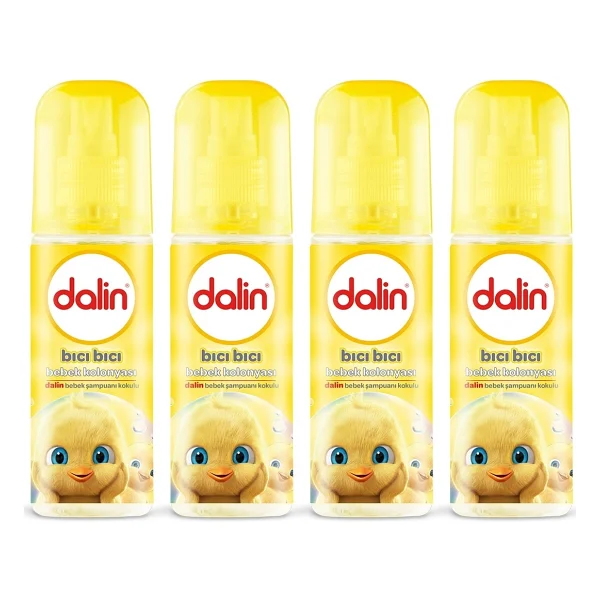 Dalin Bıcı Bıcı Bebek Kolonyası 150 Ml X 3 Adet Ferahlatıcı Özellikli Tazelik Sağlar - Görsel 2