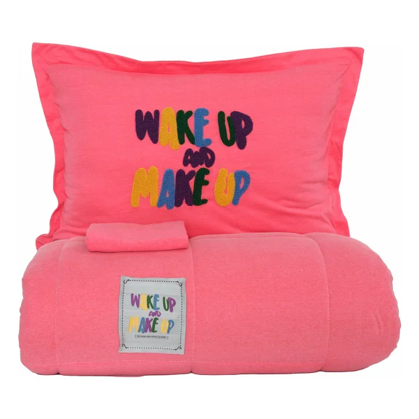 Karaca Home Motto Fuşya Tek Kişilik Cotton Comfort Set - Görsel 10