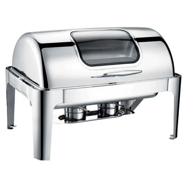 Epinox Chafıng Dısh Roll Top Camlı 9 L CDR9C - Görsel 2
