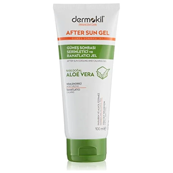 Dermokil After Sun Gel 100 Ml Güneş Sonrası Serinletici Ve Rahatlatıcı Jel - Görsel 2