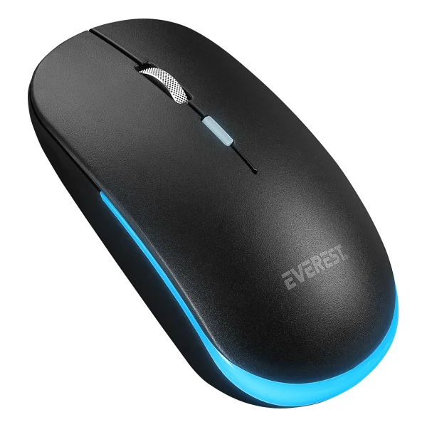 Everest Km-1500 Siyah Şarjlı Kablosuz Klavye Mouse Seti - Görsel 3