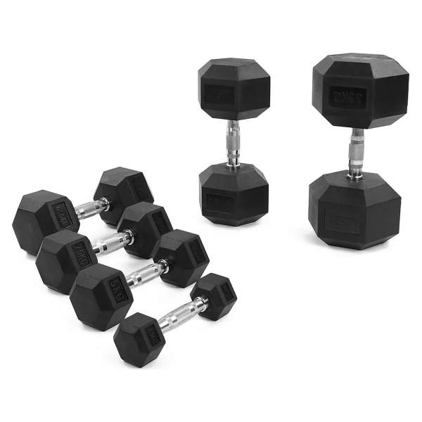 USR HX250 25 kg Hex Dambıl - Görsel 5