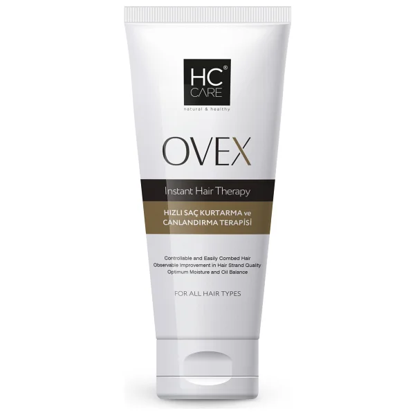Hc Care Ovex Saç Kremi 200 Ml Protein Ve Hyaluronik Asit İçeren Onarıcı Canlandırıcı Tüm Saç Tipleri - Görsel 4