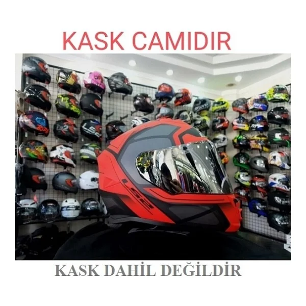 Ls2 Ff353-Ff320 Rapıd-Stream Kask Camı Sıyah (434127786) - Görsel 7