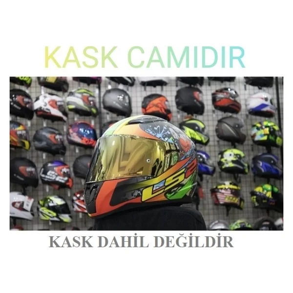 Ls2 Ff353-Ff320 Rapıd-Stream Kask Camı Sıyah (434127786) - Görsel 5