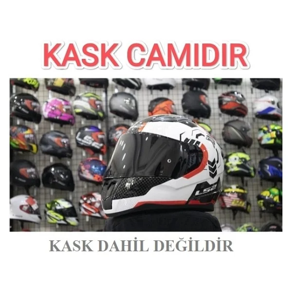 Ls2 Ff353-Ff320 Rapıd-Stream Kask Camı Sıyah (434127786) - Görsel 6