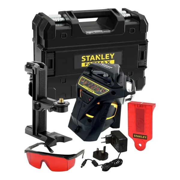 Stanley 3x360 Fatmax Trident Çizgi Lazer - Kırmızı - Görsel 2