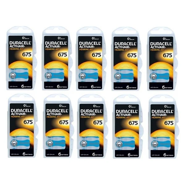 Duracell 675 1.45 Volt 6 Lı Kulaklık Pili - Görsel 3